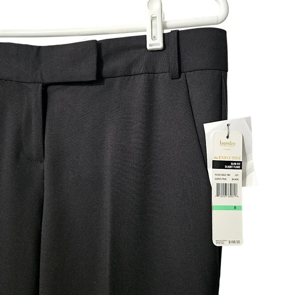 Laundry by Shelli Segal Black Dress Pants - Size 8 - Picture 4 of 9